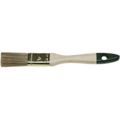 STAYER LASUR 25 мм, 1″ смешанная щетина, деревянная ручка, Плоская кисть, STANDARD (01031-25), 12шт