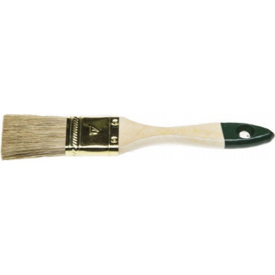STAYER LASUR 38 мм, 1,5″ смешанная щетина, деревянная ручка, Плоская кисть, STANDARD (01031-38), 12шт