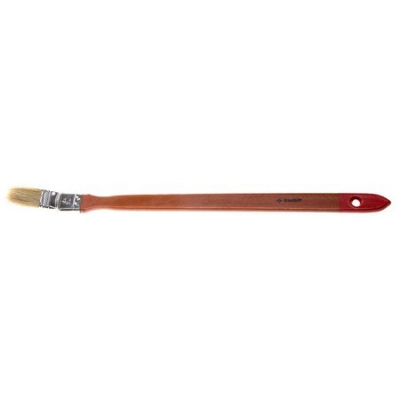 ЗУБР УНИВЕРСАЛ 25 мм, 1″ светлая натуральная щетина, деревянная ручка, Радиаторная кисть, МАСТЕР (01041-025), 12шт