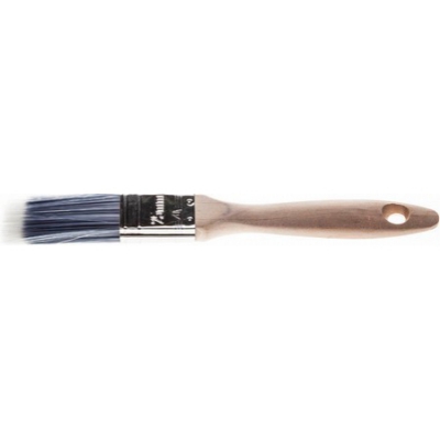 Кисть плоская AQUA-LUX, искусственная щетина, неокрашенная профессиональная деревянная ручка, -25мм STAYER
