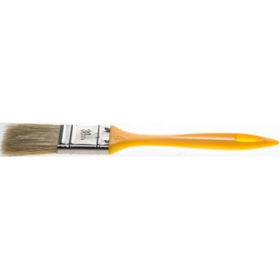 STAYER UNIVERSAL 38 мм, 1,5″ светлая натуральная щетина, пластмассовая ручка, Плоская кисть, MASTER (0107-38), 12шт