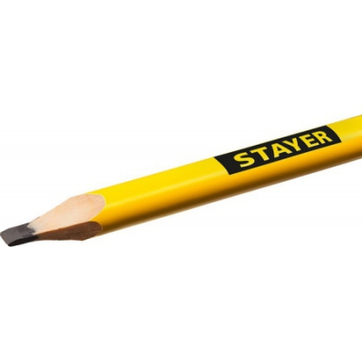 STAYER HB, 180 мм, Строительный карандаш плотника, MASTER (0630-18), 12шт
