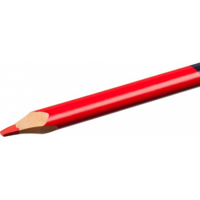 ЗУБР КС-2 HB, 180 мм, Двухцветный строительный карандаш, ПРОФЕССИОНАЛ (06310), 12шт