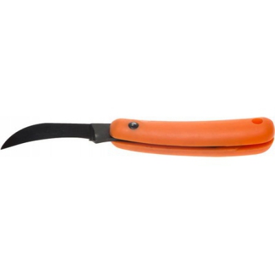 Нож для садовых работ, складной с пластмассовой ручкой РОССИЯ