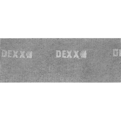 Шлифовальная сетка абразивная, водостойкая Р -80, -105х280мм, -3 листа DEXX