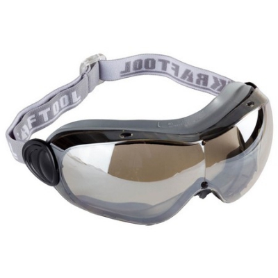 Панорамные прозрачные защитные очки EXPERT, линза с антибликовым и антизапотевающим покрытием, закрытого типа с непрямой вентиляцией KRAFTOOL