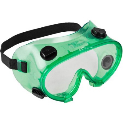 Защитные прозрачные очки МАСТЕР -5 закрытого типа с непрямой вентиляцией ЗУБР