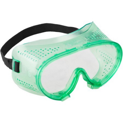Защитные прозрачные очки МАСТЕР -3 закрытого типа с прямой вентиляцией ЗУБР