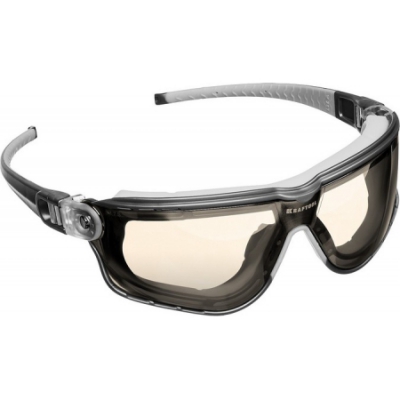 Защитные прозрачные антибликовые очки ORION, открытого типа с непрямой вентиляцией KRAFTOOL