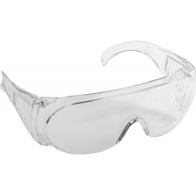 Защитные прозрачные очки MX-3 монолинза с дополнительной боковой защитой и вентиляцией, открытого типа STAYER