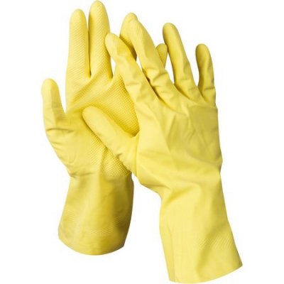 перчатки латексные хозяйственно-бытовые, размер XL DEXX
