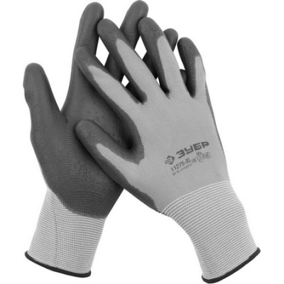 Перчатки Мастер для точных работ с полиуретановым покрытием, размер M (8) ЗУБР