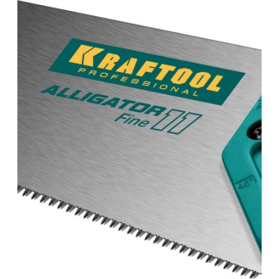 Ножовка для точного реза Alligator Fine -11, -400 мм, -11 TPI -3D зуб, KRAFTOOL
