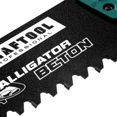Ножовка по бетону (пила) Alligator BETON -700 мм, твердосплавные напайки, для пиления блоков чистого бетона, KRAFTOOL