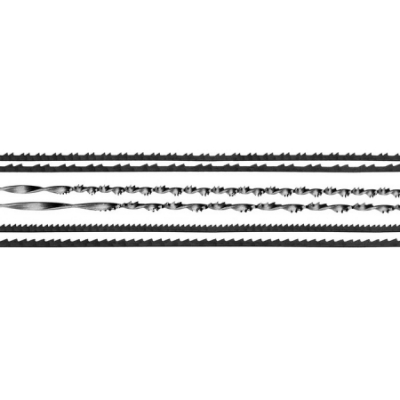 Набор полотен для лобз., двойной зуб: №3(4), №5(4), спиральн: №1(4), №3(4), по мет: №3(2), №5(2), -20шт, -15348-H20 KRAFTOOL