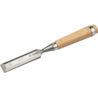 Стамеска-долото ЭКСПЕРТ с деревянной ручкой, хромованадиевая, -28мм Зубр