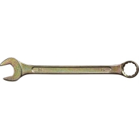 Ключ комбинированный гаечный, желтый цинк, -24 мм DEXX