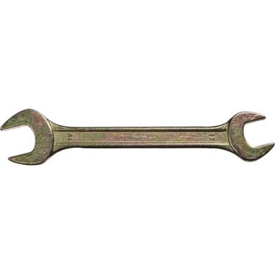Рожковый гаечный ключ -17 x -19 мм, DEXX