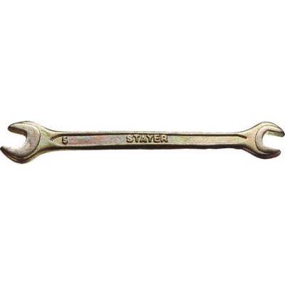Рожковый гаечный ключ -6 x -7 мм, STAYER
