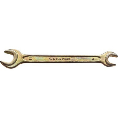 Рожковый гаечный ключ -9 x -11 мм, STAYER