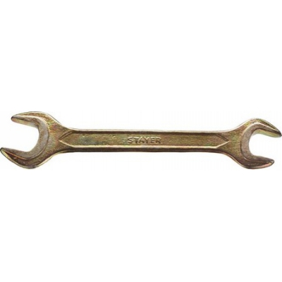 Рожковый гаечный ключ -17 x -19 мм, STAYER
