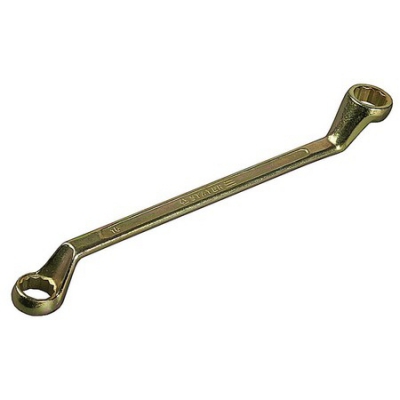 Накидной гаечный ключ изогнутый -18 х -19 мм, STAYER