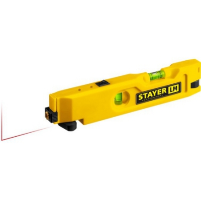 Уровень LM лазерный, -20м, точность лазера +/-0,5 мм/м, точность колбы +/-1,5 мм/м STAYER