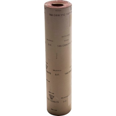 Рулон шлифовальный -14А -8-H (P150), -800 мм, на тканевой основе, водостойкий, -30 м, БАЗ
