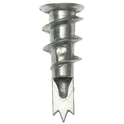 Дюбель металлический со сверлом, для гипсокартона, -4-301285, -33 мм, -50 шт, ЗУБР