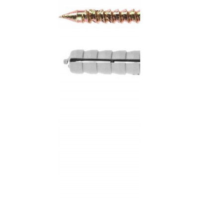 Дюбель-гвоздь полипропиленовый, потайный бортик, -8 x -60 мм, -1050 шт, ЗУБР