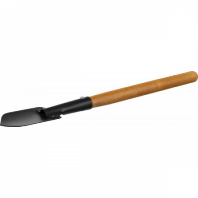 Лопаточка садовая PROLine с деревянной ручкой, -421516, -125х92х560мм GRINDA