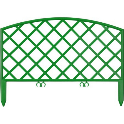 Забор декоративный ПЛЕТЕНЬ, -24x320см, зеленый GRINDA