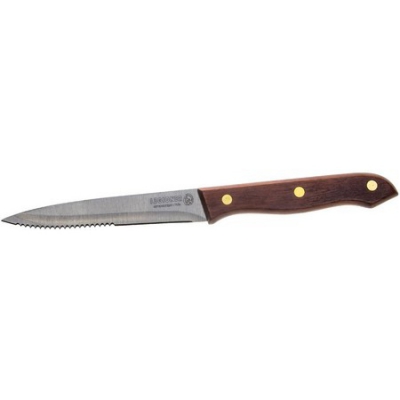 Нож GERMANICA для стейка, с деревянной ручкой, лезвие нерж -110мм LEGIONER