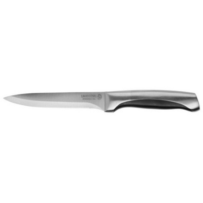 Нож FERRATA универсальный, рукоятка с металлическими вставками, лезвие из нержавеющей стали, -125мм LEGIONER