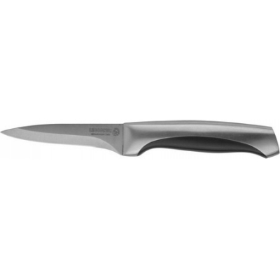Нож FERRATA овощной, рукоятка с металлическими вставками, лезвие из нержавеющей стали, -90мм LEGIONER