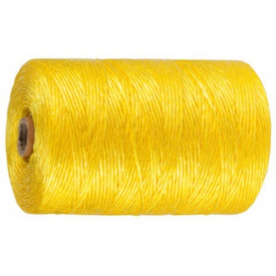 Шпагат многоцелевой полипропиленовый, желтый, d=1,8 мм, -60 м, -50 кгс, -1,2 ктекс ЗУБР
