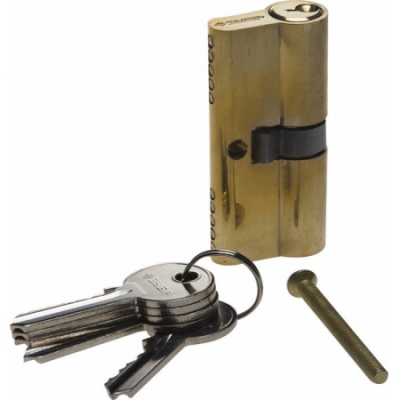 Механизм Мастер цилиндровый, тип ключ-ключ, цвет латунь, -5-PIN, -60мм ЗУБР