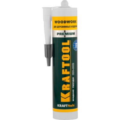 Клей монтажный KraftNails Premium KN-602, для деревянных полов и настилов, -310мл Kraftool