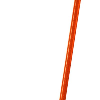 Снеговая лопата GRINDA PROLine FIBER-400 400 мм пластиковая с алюминиевой планкой, особопрочный легкий черенок из фибергласса, V-ручка