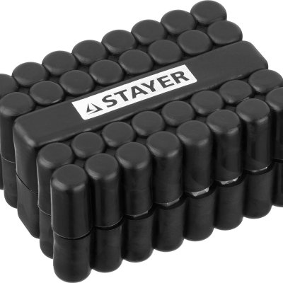 Набор, STAYER Master 26084-H33: Биты СПЕЦИАЛЬНЫЕ Cr-V, с магнитным адаптером, в ударопрочном держателе, 33 предмета