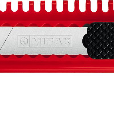 Нож со сдвижным фиксатором, сегмент. лезвия 18 мм