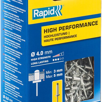 RAPID R:High-performance-rivet заклепка из алюминия d4.0x8 мм, 500 шт