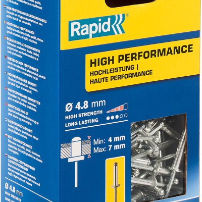 RAPID R:High-performance-rivet заклепка из алюминия d4.8x10 мм, 350 шт
