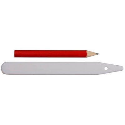 Набор меток-ориентиров для засеянных грядок: -25 ярлыков (тип - полоска) + карандаш, -125 мм GRINDA