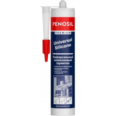 Герметик силиконовый белый, универсальный, -280мл PENOSIL