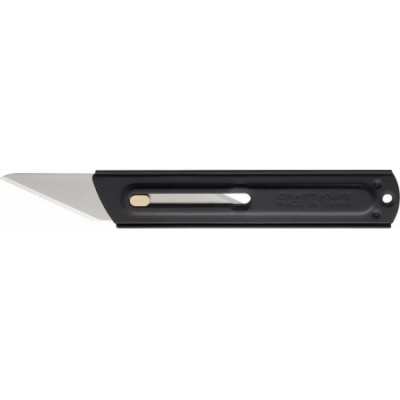 Нож хозяйственный металлический корпус, с выдвижным -2-х сторонним лезвием, -18мм OLFA