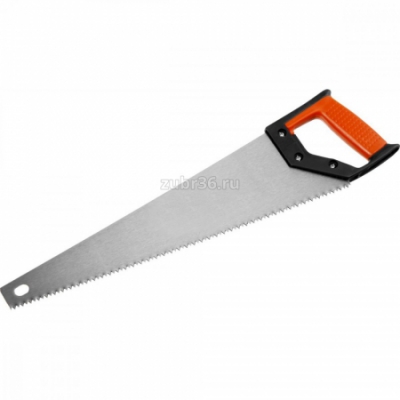 Ножовка по дереву (пила) Universal -450 мм, -5 TPI, рез вдоль и поперек волокон, для крупных и средних заготовок MIRAX