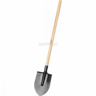 Штыковая лопата МАСТЕР, ЛКО, деревянный черенок, -1450 мм ЗУБР