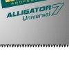 Ножовка универсальная Alligator Universal -7, -450 мм, -7 TPI -3D зуб, KRAFTOOL