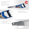 Ножовка универсальная (пила) МОЛНИЯ-3D -450мм, -7TPI, -3D зуб, точный рез вдоль и поперек волокон, для средних заготовок из всех видов материалов, ЗУБР
